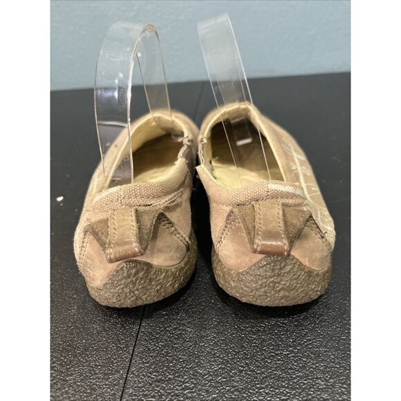 Keen Shoes Womens 7 Brown Willow Slip On Canvas Loafer Outdoor Casual Flat - Picture 5 of 8